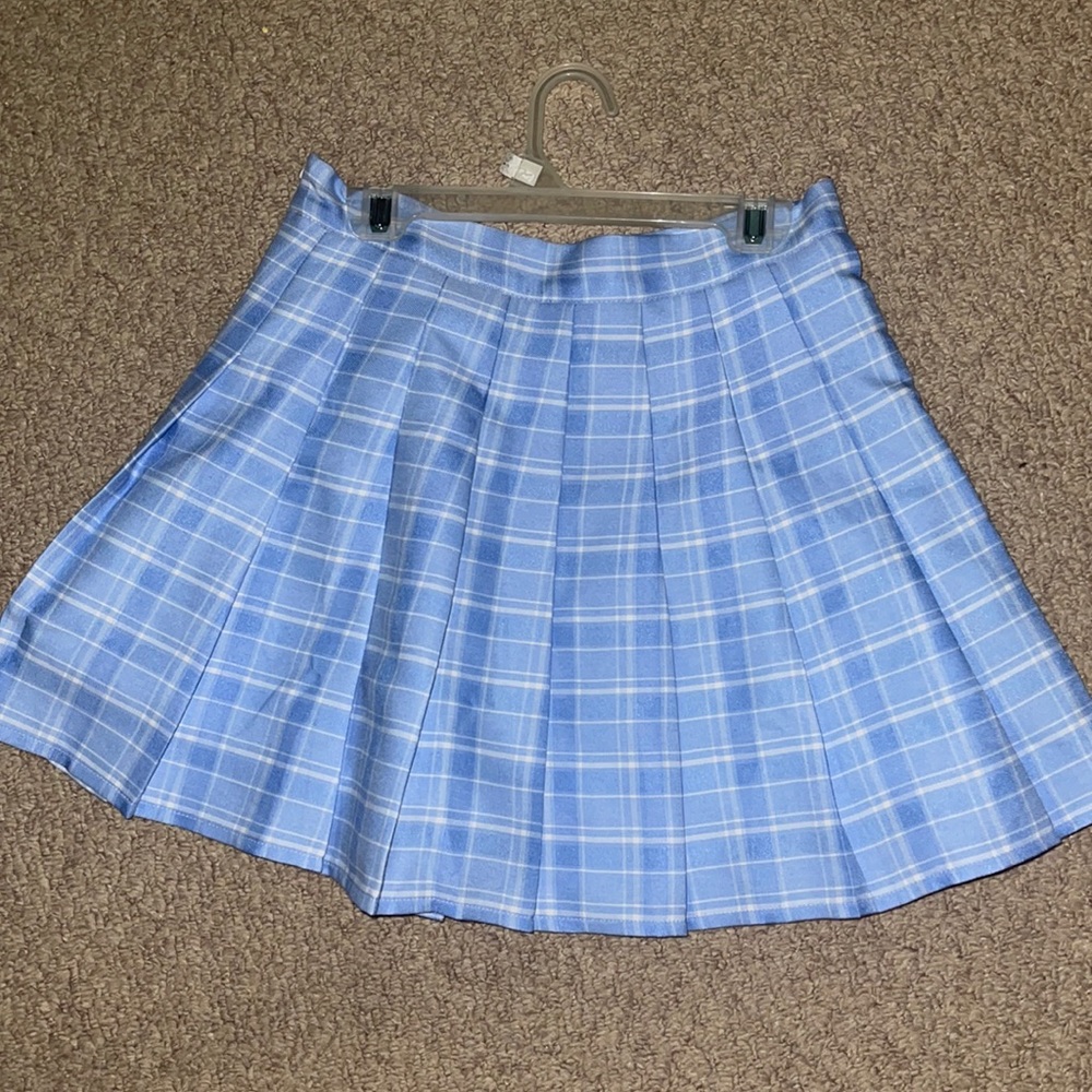Blue tennis skirt